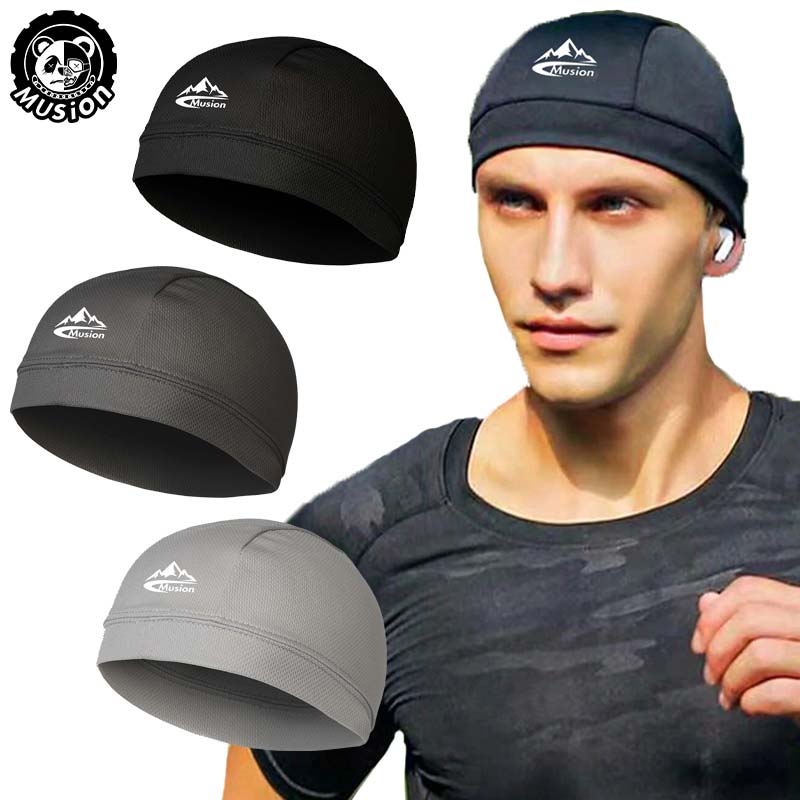Skull Cap Helmet Liner - Musion Under Helmet Beanie Cap Vented