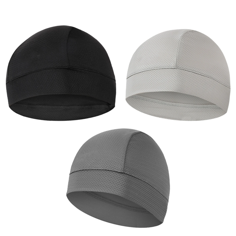 Skull Cap Helmet Liner - Summer Quick Dry Breathable Mesh Running