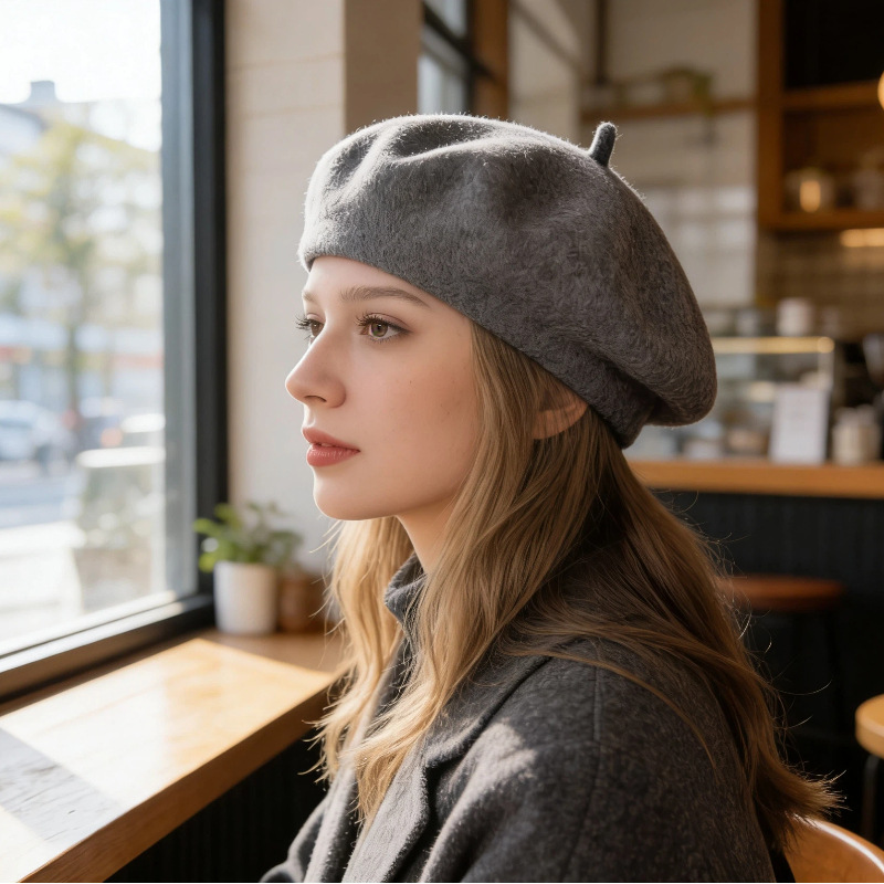 Women Classic Wool Beret Hat S - đánh giá và giá Beret French Wool