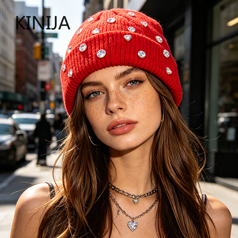 Winter Knit Women Beanie Hat R - đánh giá và giá Beanie Cuffed Knit