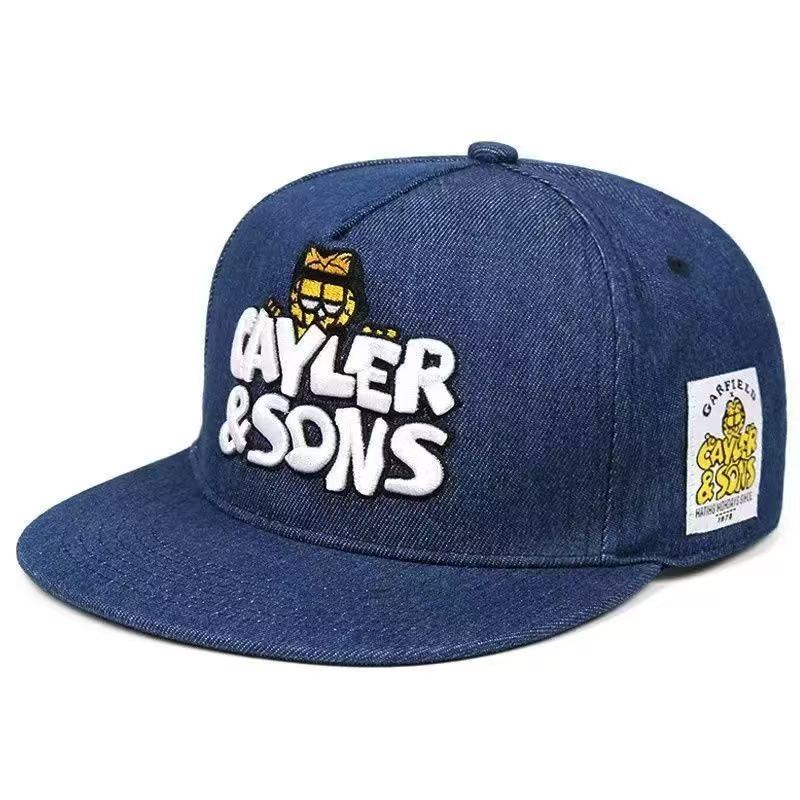 New Anime embroidery Letter Ha - đánh giá và giá Snapback Hat Flat