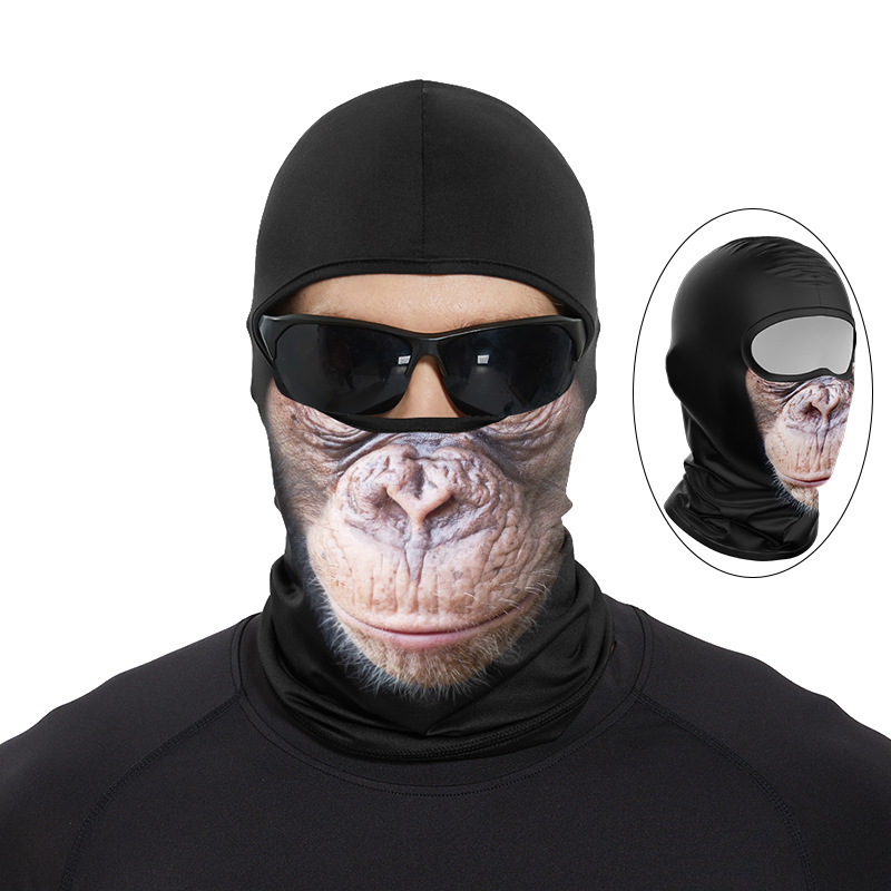 Funny Ape Mouth Skull Balaclav - đánh giá và giá Skull Cap Helmet Liner